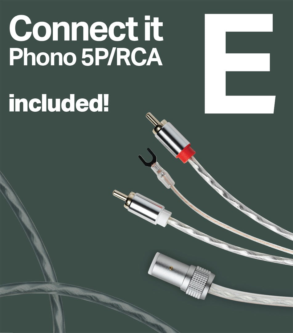 Mitgeliefertes Phonokabel Connect it Phono E 5P/RCA