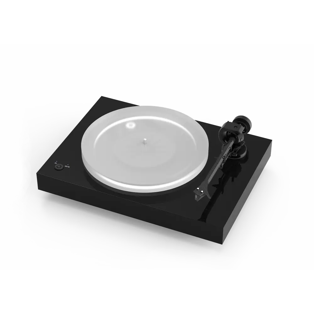 Pro-ject Audio plattenspieler Pro-Ject X2 Plattenspieler klavierlack mit Ortofon 2m silber Tonabnehmer