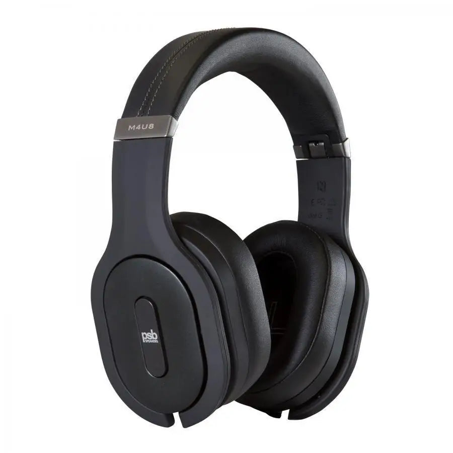 Schwarze PSB M4U8 MKII Kopfhörer mit personal sound, kabellos, aktivem Noise Cancelling
