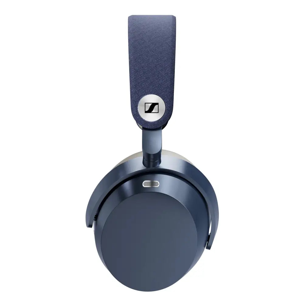 Sennheiser Momentum 5 over-ear kopfhörer in mattem navy blau mit fabric headband und hybrider adaptive ANC smart control plus