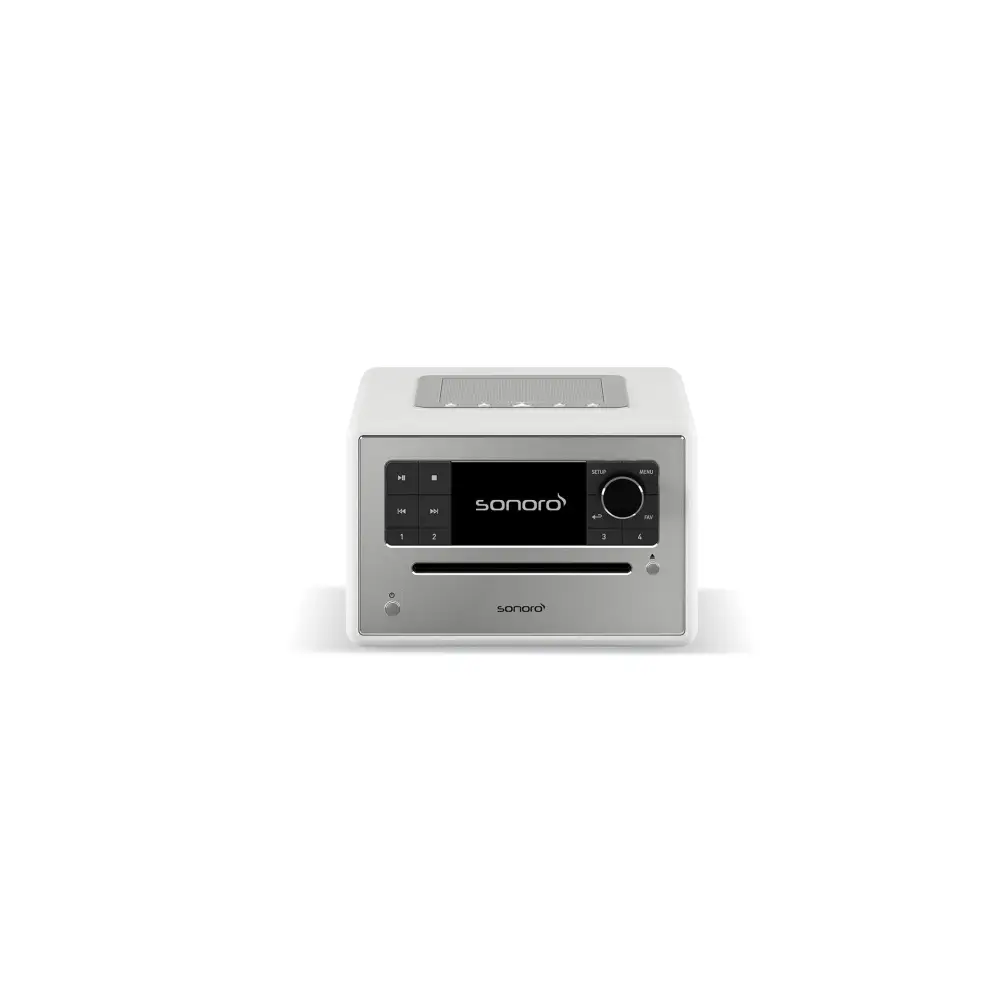 Sonoro Verstärker & Netzwerkplayer Weiß Sonoro Elite