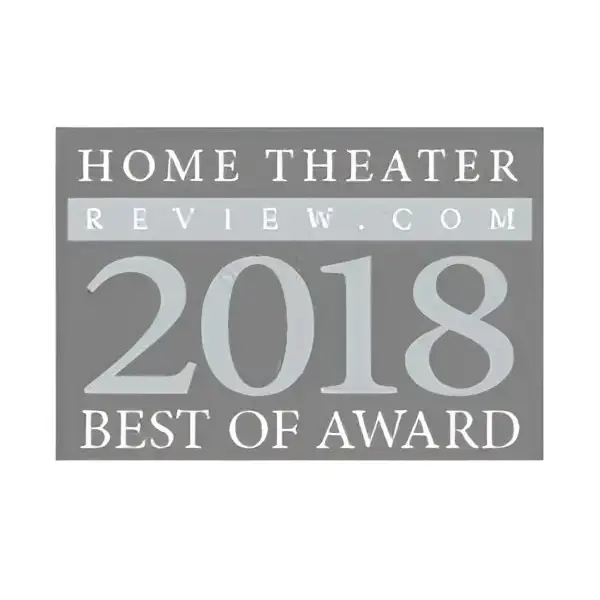 Awardplakette für Heimkino-Review mit Sonus Faber Sonetto 5, zweitgrößtes Modell