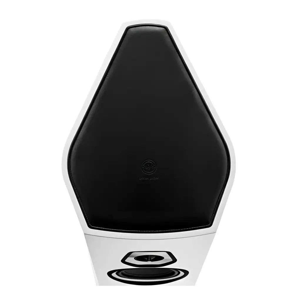 Weiß und schwarzer sechseckiger Lautsprecher für Sonus Faber Sonetto 5 Paar, zweitgrößte Modell