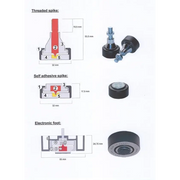 Diagramme und Bilder der Soundcare® Superspike mit einzigartiger Konstruktion beseitigt vibrations