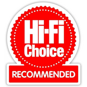 Red und weißes Audio-Produkt-Empfehlungssiegel für Supra LoRad 2.5 SPC Silver Anniversary Edition