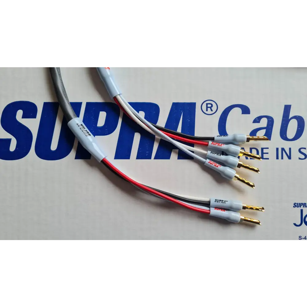 Hifiteam Czesany GmbH - home entertainment for you -  Supra Rondo  4x2.5 SINGLE- & BIWIRING KONFEKTIONIERT