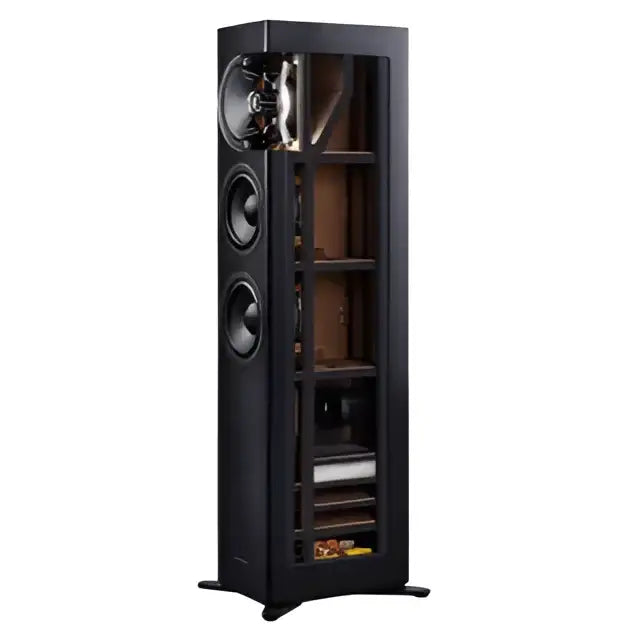 Technics Grand Class SB-G90M2 PAAR schwarzer Standlautsprecher mit perfekter räumlicher abbildung