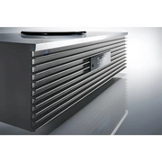 Technics Ottava SC-C70MK2 silbernes Audio-Center mit digitaler Anzeige und Rillen-Design