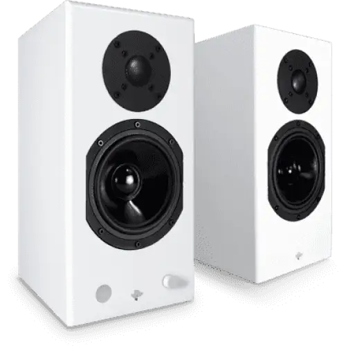 Weiße Zweikanal-Standlautsprecher für Totem Acoustics Kin Play, Modell 553s3xkr r6hsrmapl6