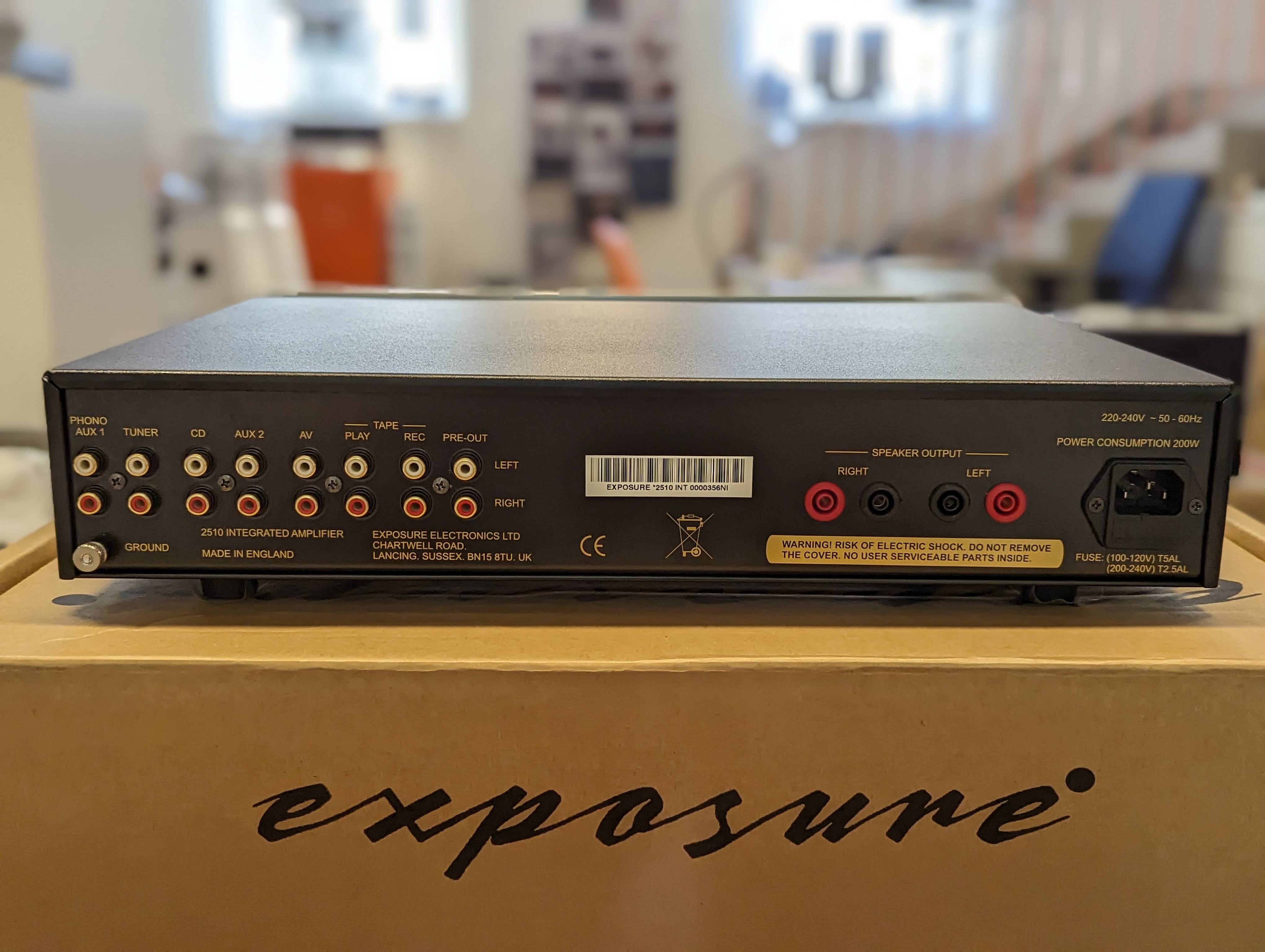 EXPOSURE ELECTRONICS Verstärker Exposure 2510 Integrated Silber Vollverstärker