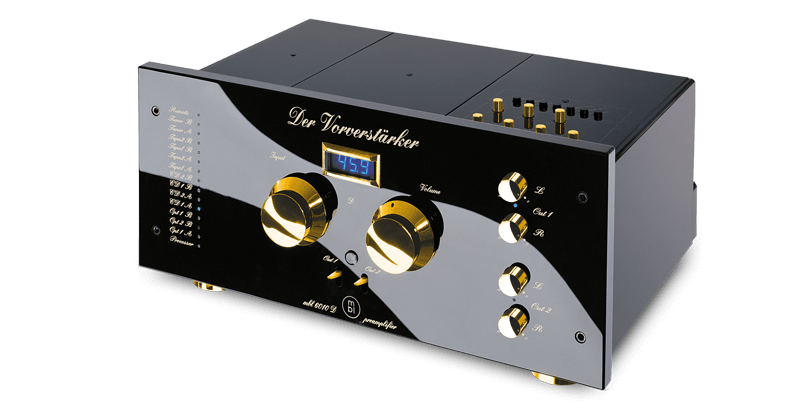 MBL Vorstufe MBL 6010D Vorstufe Piano Schwarz/Gold