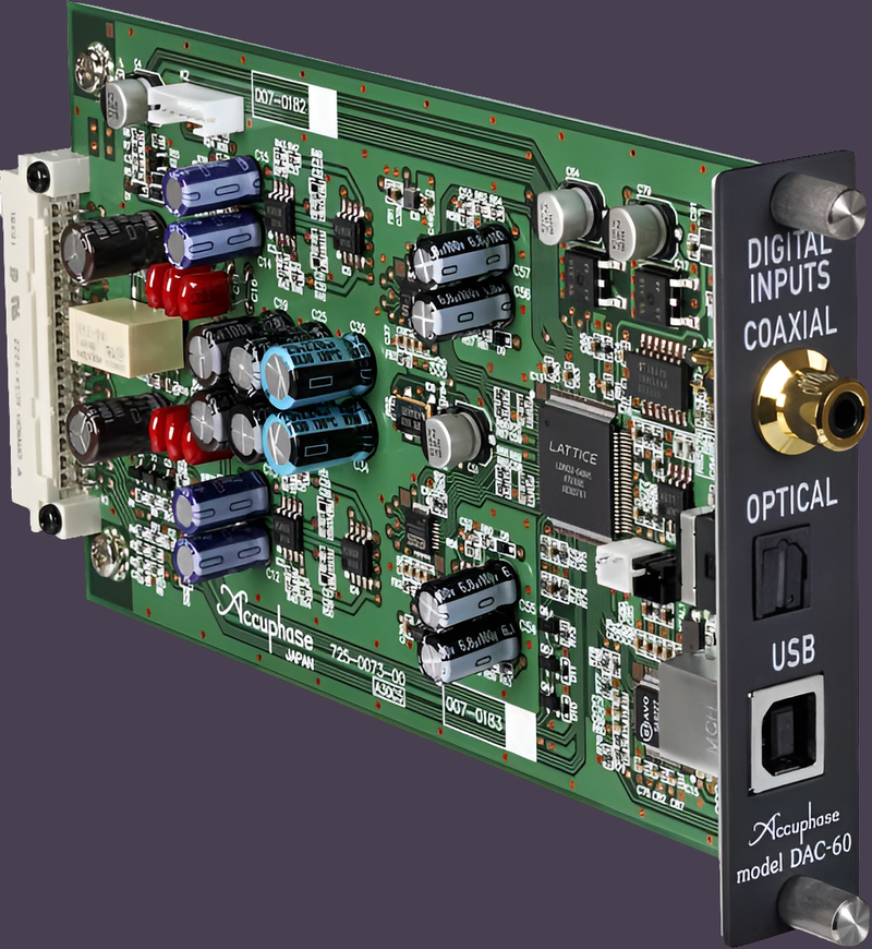 Accuphase ZUBEHÖR zur KLANG- und BILDOPTIMIERUNG Accuphase DAC-60 Platine