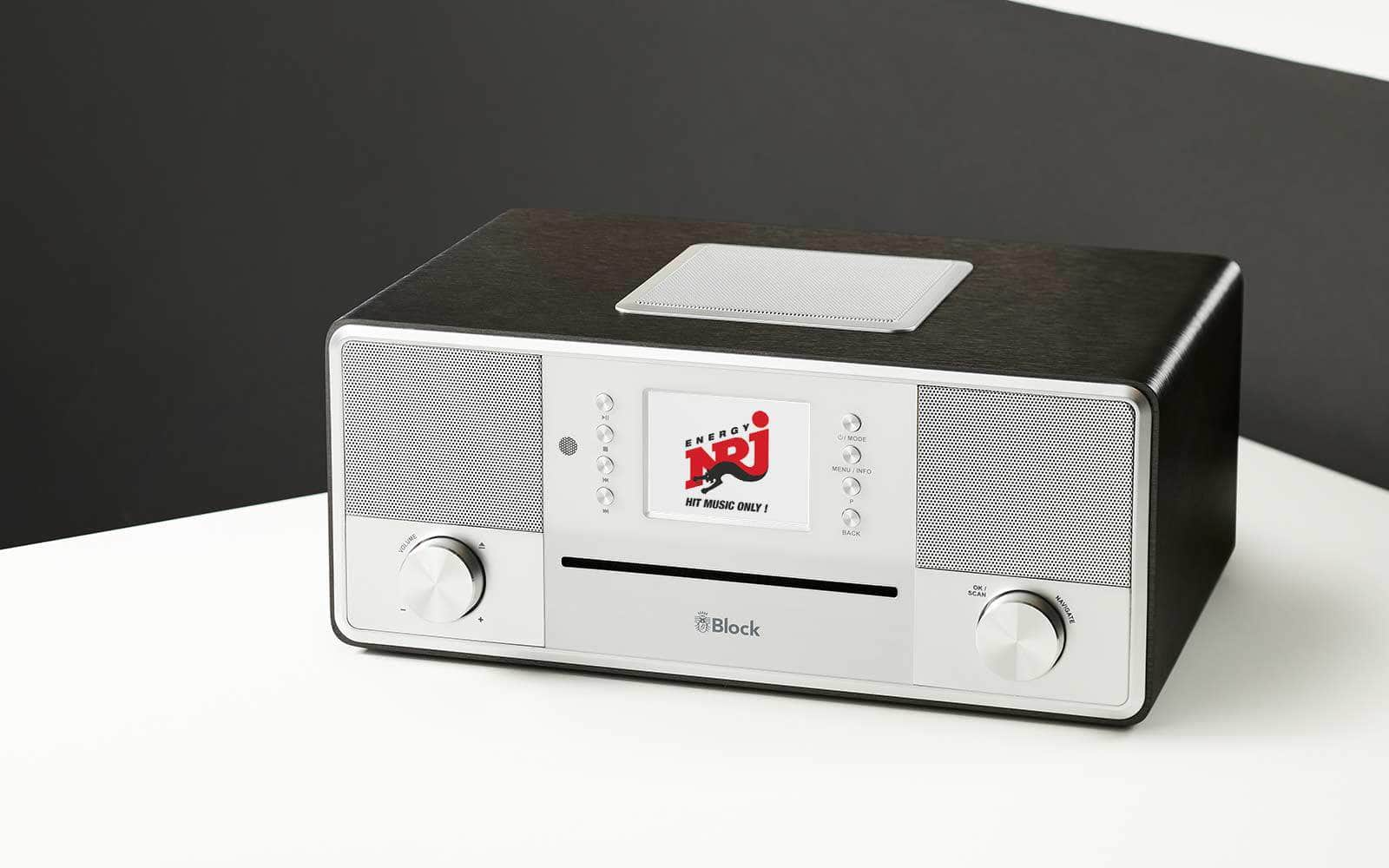block All-In-One mit Lautsprecher BLOCK ST-50 anthrazit