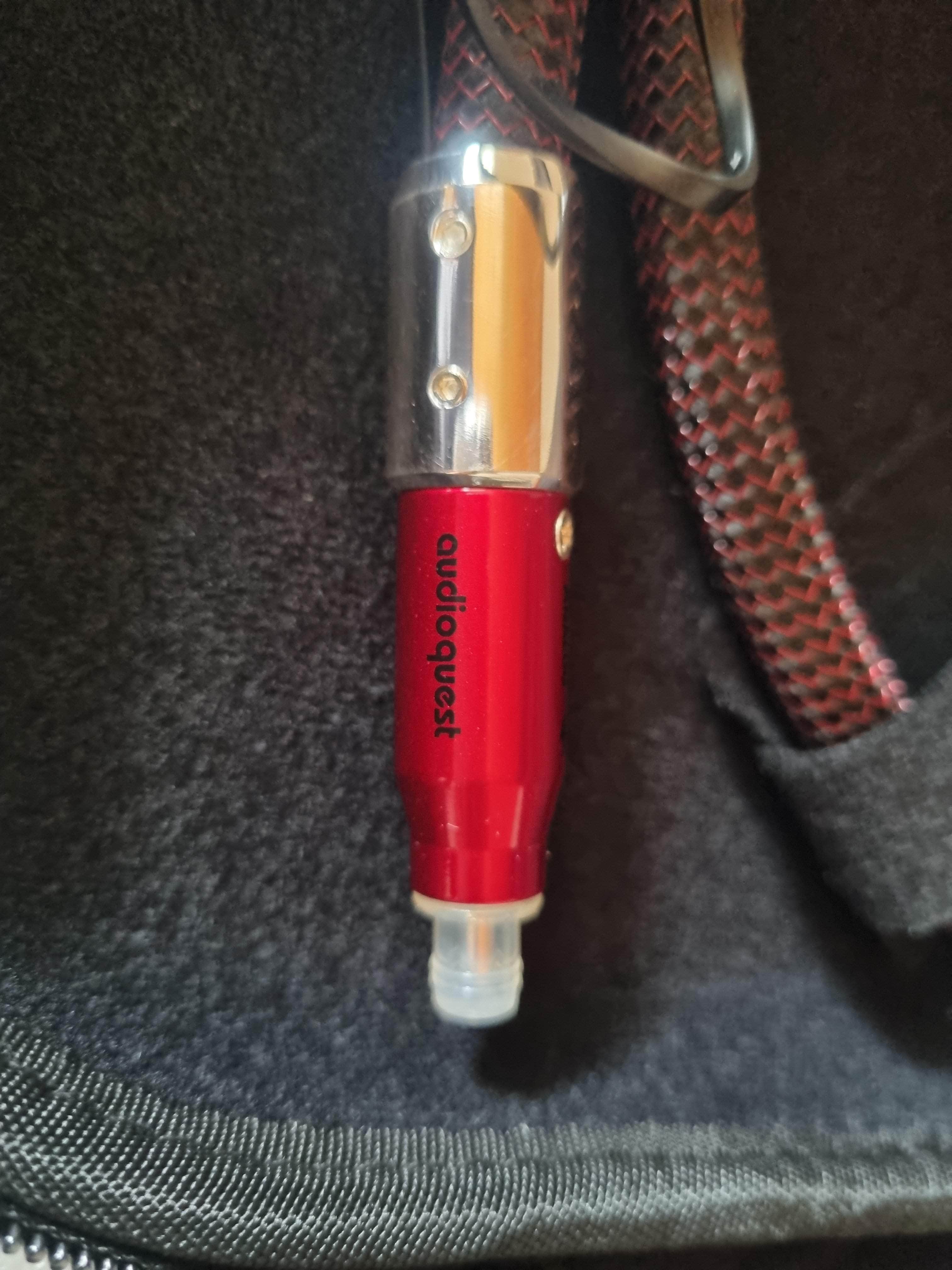 audioquest Cinch-Kabel 1 Meter Paar secondhand Audioquest Fire RCA Chinchkabel 1 Meter secondhand