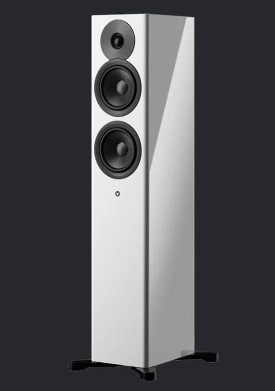 Dynaudio HIFI STEREO „White High Gloss“ FOCUS 30 AKTIVBOXEN PAAR