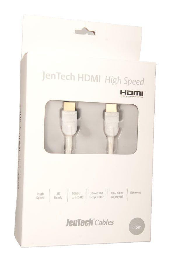 Jen Tech kabel 2m JEN-TECH HDMI High-Speed Ethernet 4K HDR 2m