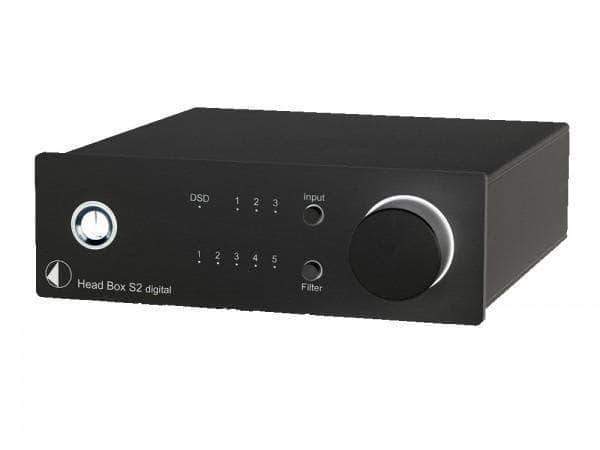 Project Audio Kopfhörerverstärker Head Box S2 Digital Schwarz