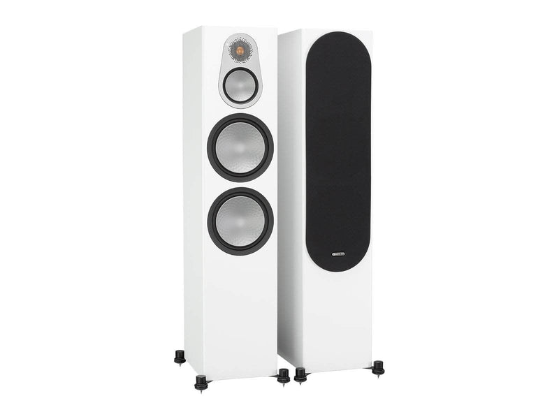 Monitor Audio Lautsprecher weiß satin Monitor Audio Silver 500 Standlautsprecher Paarpreis!