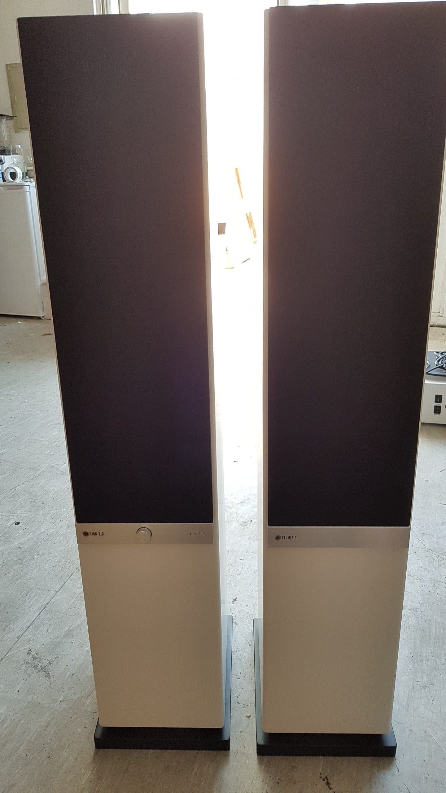 teufel Lautsprecher & Subwoofer Teufel Raumfeld Stereo L weiss Aktivlautsprecher  Secondhand VERKAUFT !