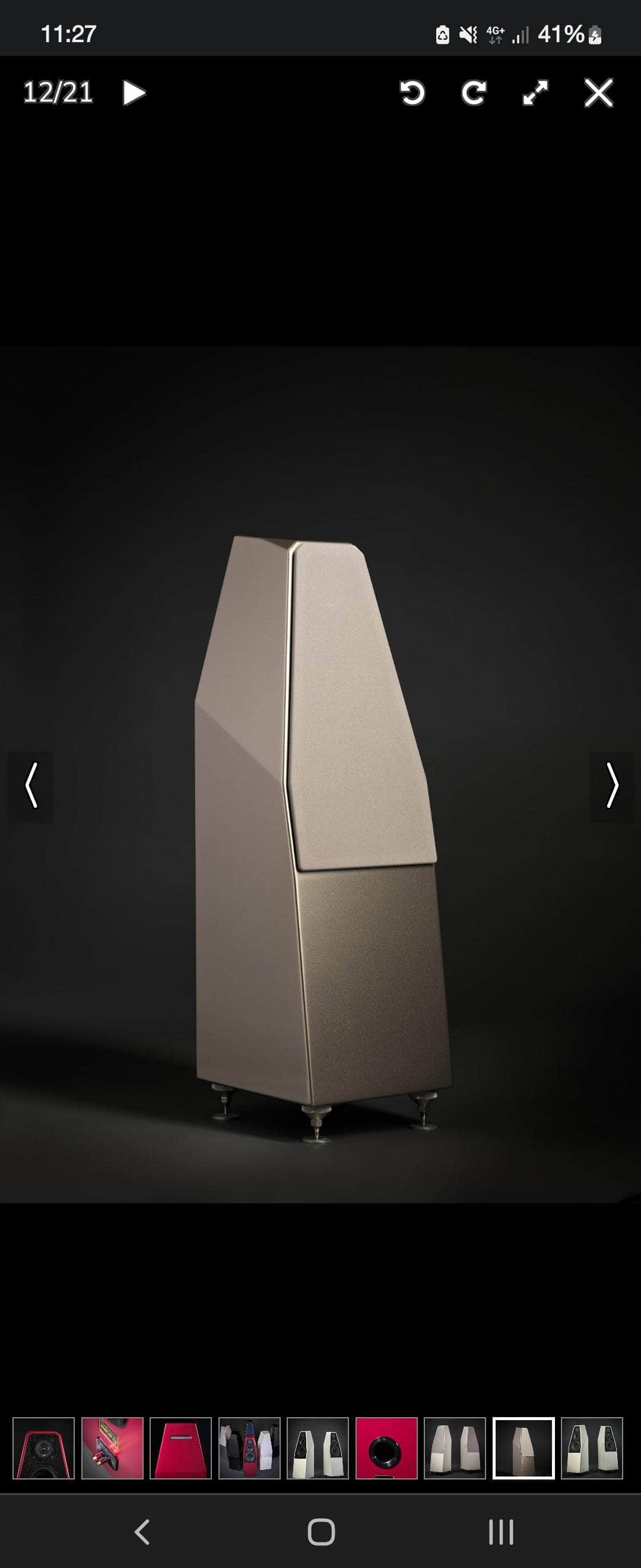 Wilson Audio Lautsprecher WILSON AUDIO SABRINA X grey