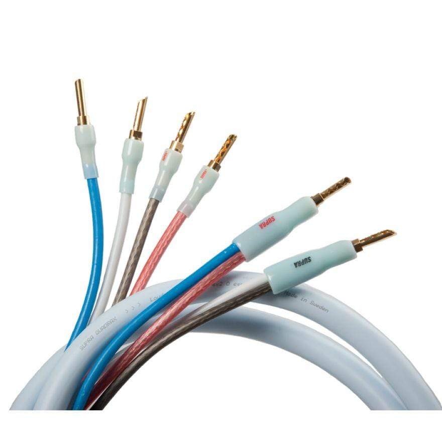 Supra Quadrax Bi-Wire Combicon