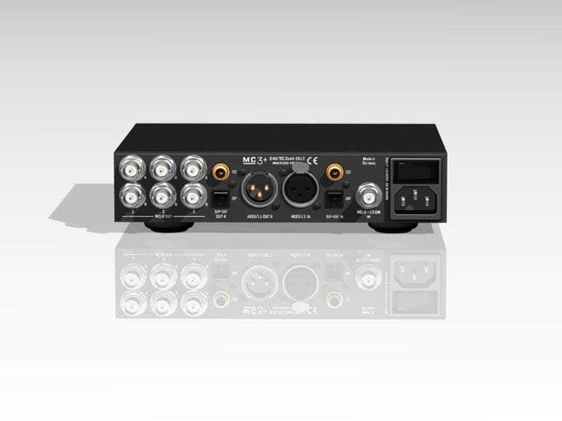 Mutec Masterclock Ohne USB MC-3+ Smart Clock Schwarz