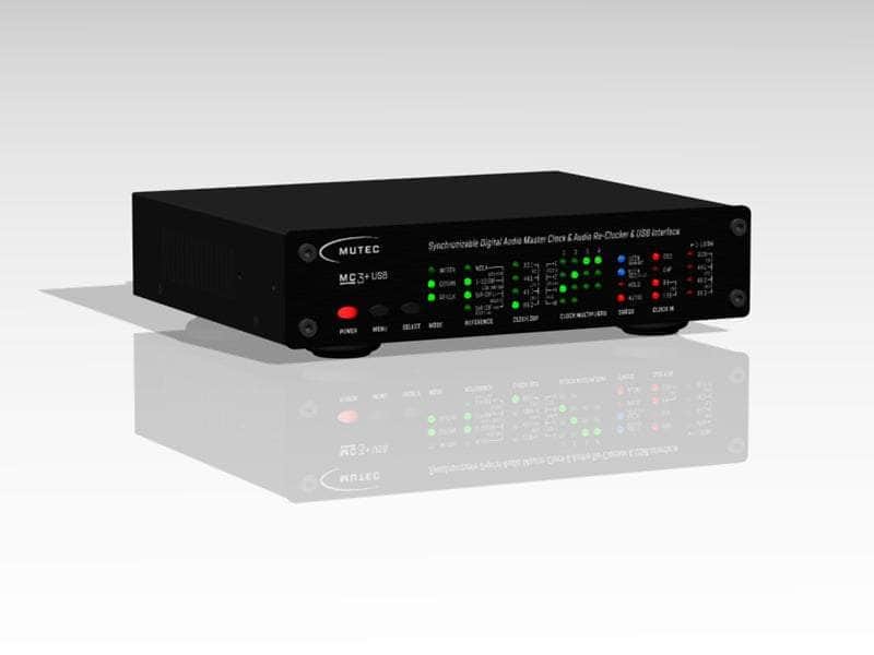 Mutec Masterclock MC-3+ Smart Clock Schwarz