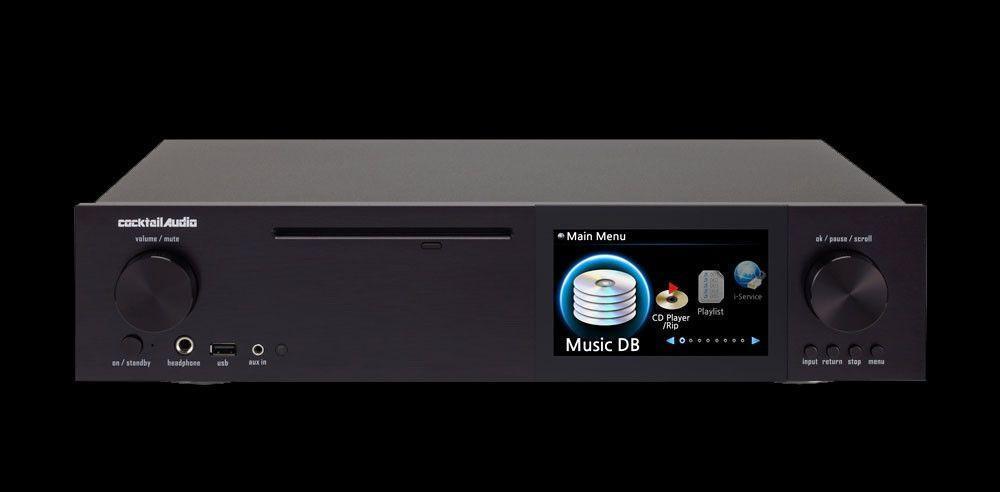 cocktailAudio Netzwerkplayer Cocktailaudio X40 Musikserver + Vorstufe Lieferung ohne Festplatte