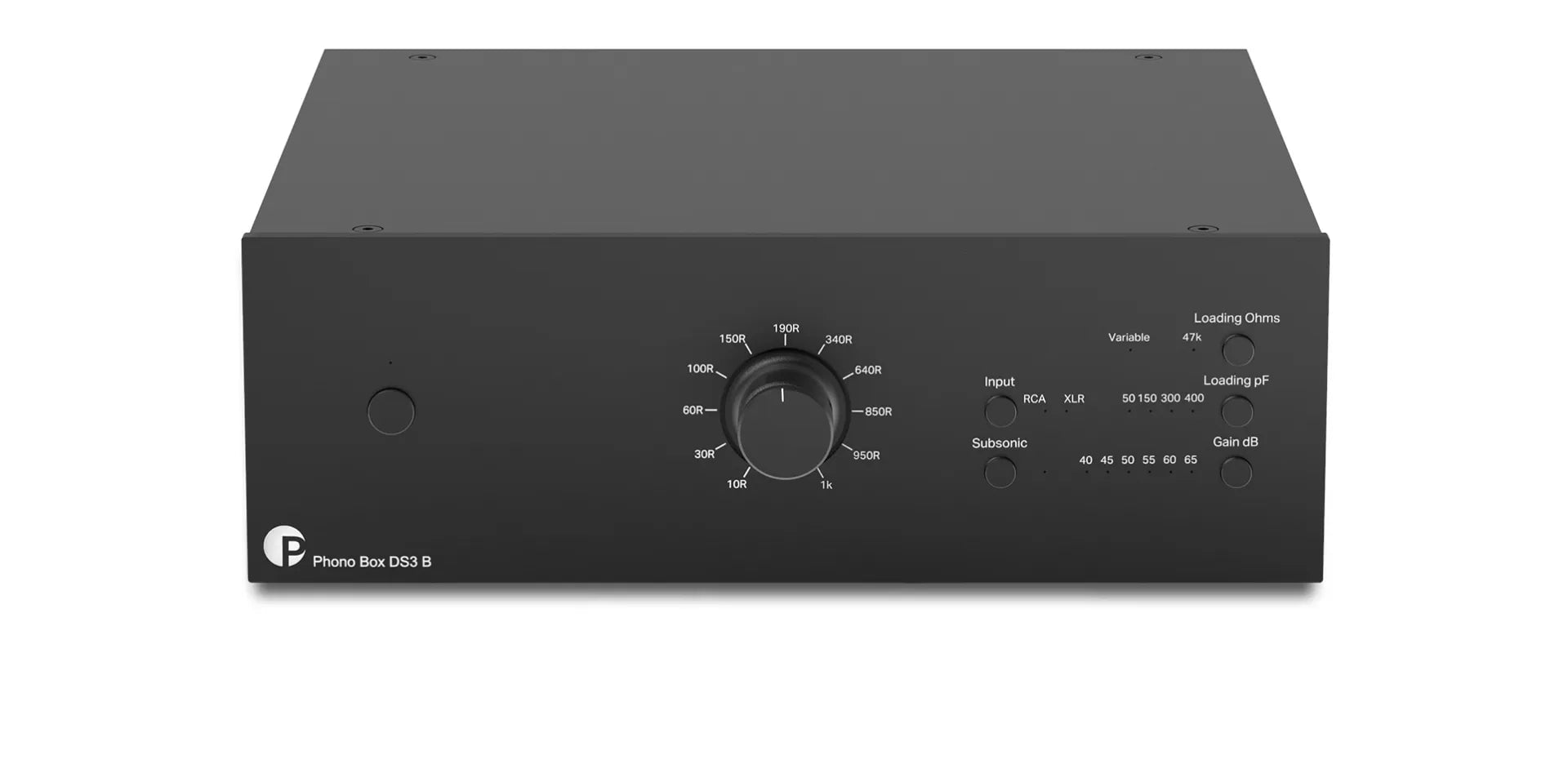 Pro-Ject Audio Phono-Vorverstärker Phono Box DS3 B Schwarz