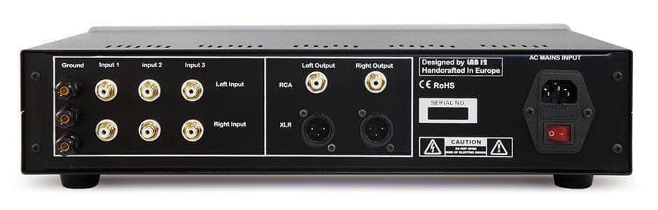 LAB12 Phonovorverstärker schwarz LAB 12 Melto2 HTE Phono-Vorverstärker