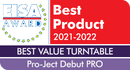 Pro-ject Audio plattenspieler Pro-Ject Audio Debut Pro Satin Black Pick it Pro