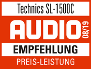Technics plattenspieler Technics SL 1500 inkl. Ortofon 2M Red