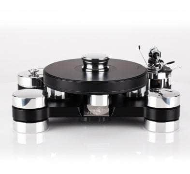 Transrotor Plattenspieler Transrotor Dark Star Silver Shadow Plattenspieler mit Rega RB 880,Transrotor Merlo und Konstant EINS
