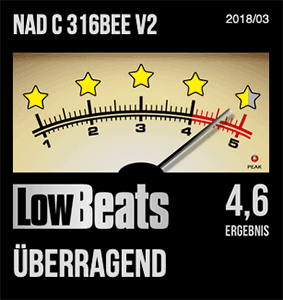 NAD Verstärker c316 v2 mit Phonoeingang NAD C 316BEE V2
