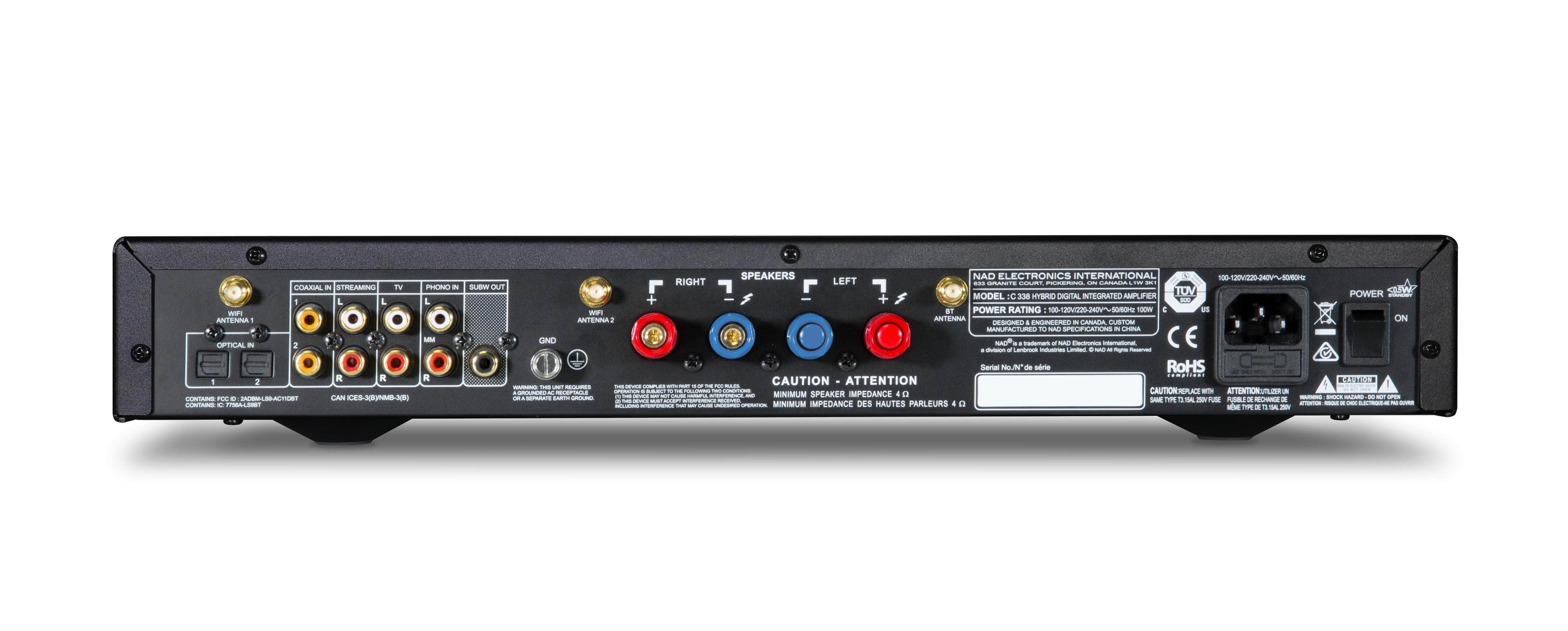 nad Verstärker & Netzwerkplayer NAD C338