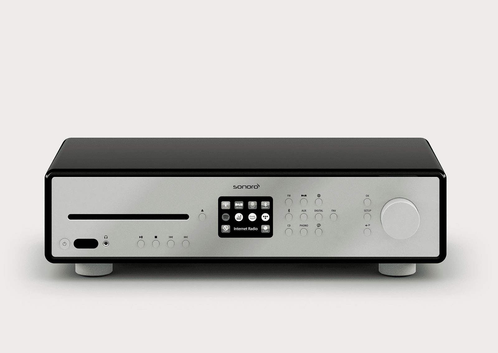 Sonoro Verstärker & Netzwerkplayer Sonoro Maestro Schwarz