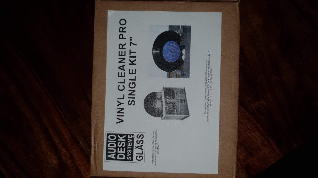 Gläss Audio ZUBEHÖR zur KLANG- und BILDOPTIMIERUNG GLÄSS AUDIO Vinyl Cleaner Pro Plattenwaschmaschine
